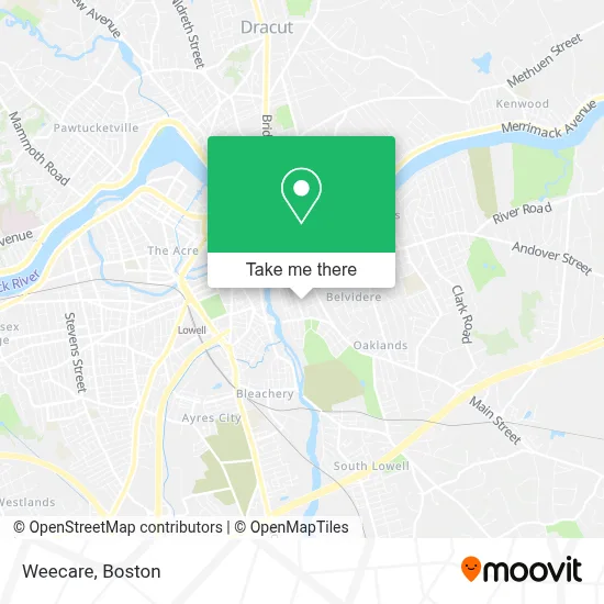 Weecare map
