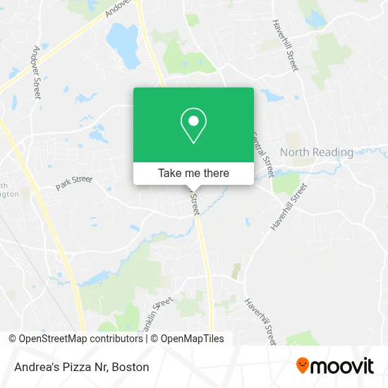 Andrea's Pizza Nr map
