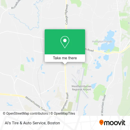 Al's Tire & Auto Service map