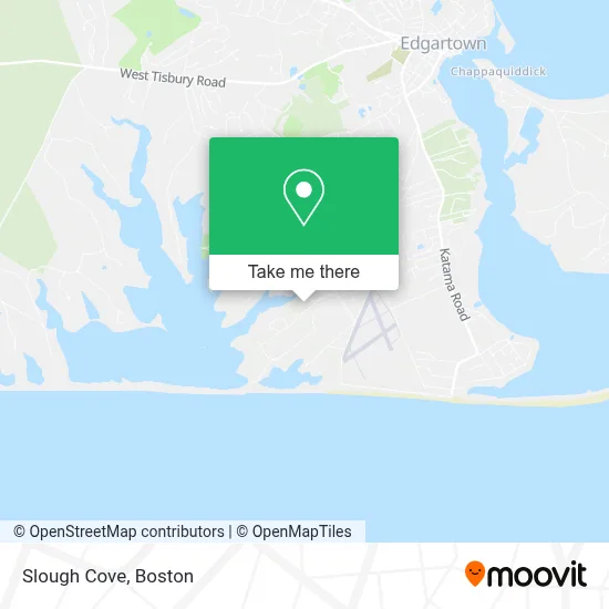 Slough Cove map