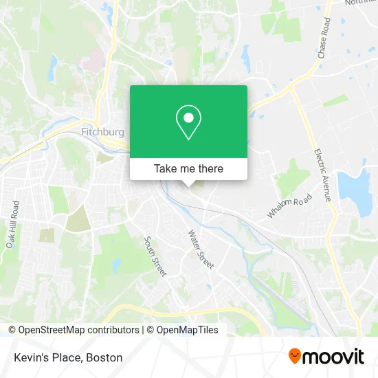 Kevin's Place map