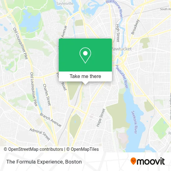 The Formula Experience map