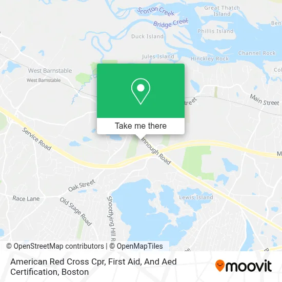 American Red Cross Cpr, First Aid, And Aed Certification map
