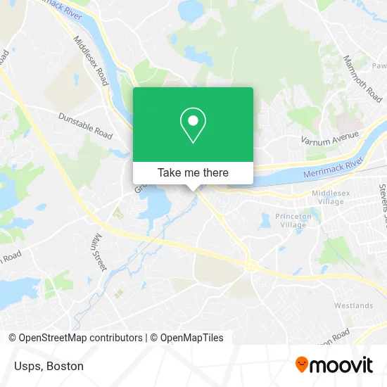 Usps map