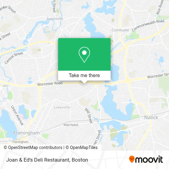 Joan & Ed's Deli Restaurant map