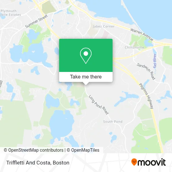 Triffletti And Costa map