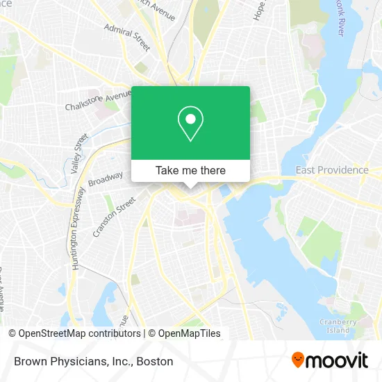 Brown Physicians, Inc. map