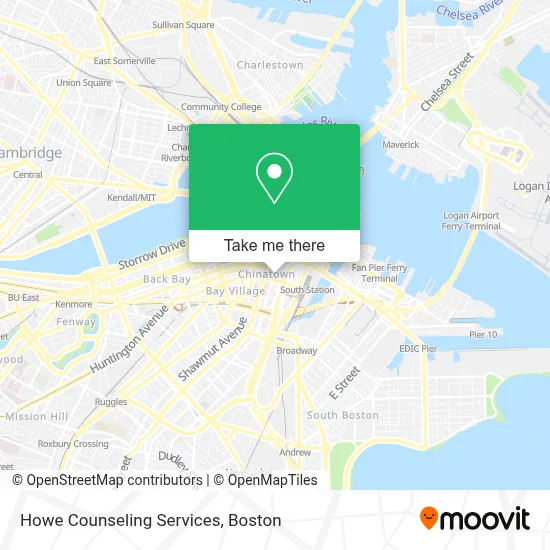 Howe Counseling Services map