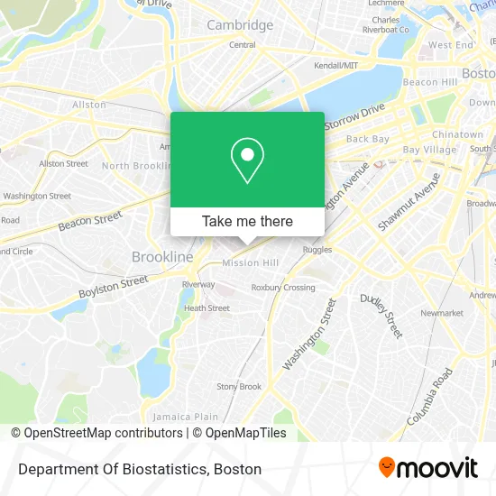 Department Of Biostatistics map