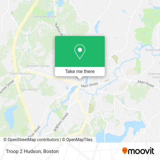 Troop 2 Hudson map