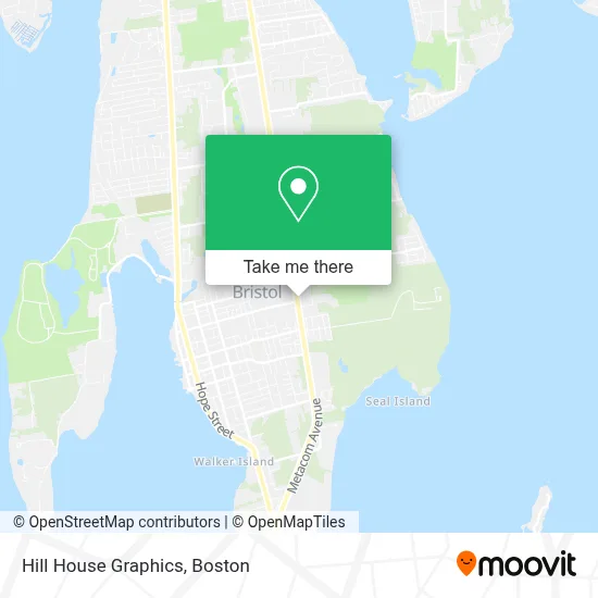 Hill House Graphics map