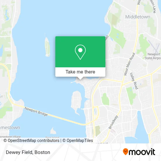Dewey Field map