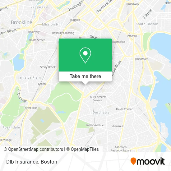 Dlb Insurance map