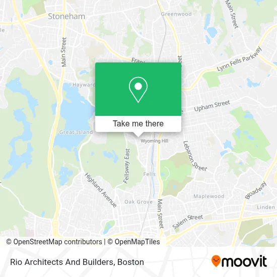 Rio Architects And Builders map