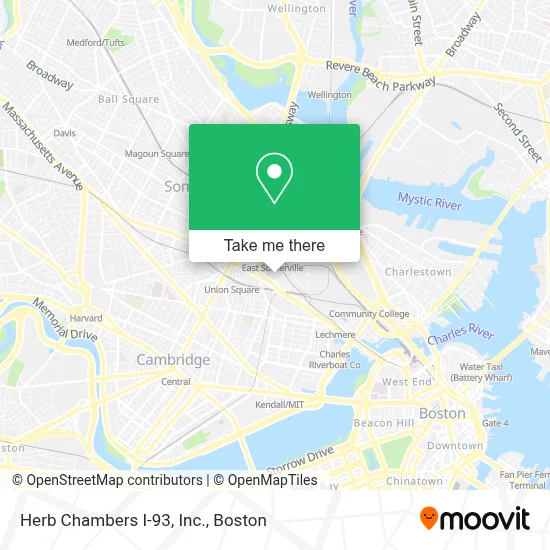 Herb Chambers I-93, Inc. map