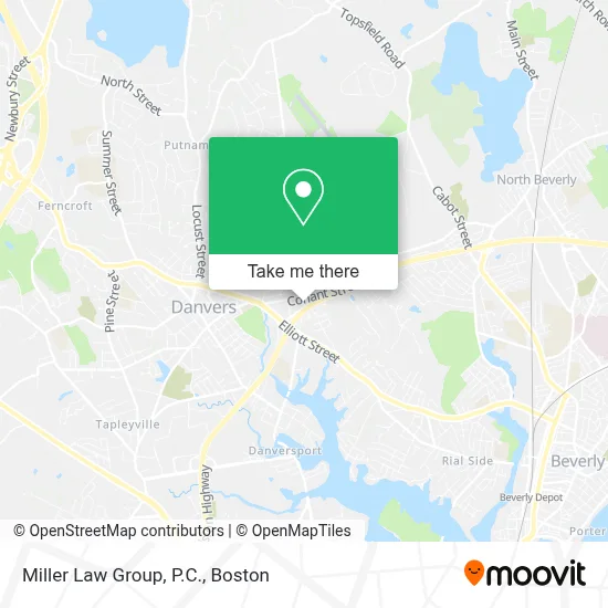 Miller Law Group, P.C. map