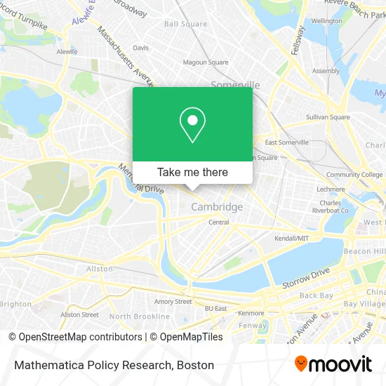 Mathematica Policy Research map