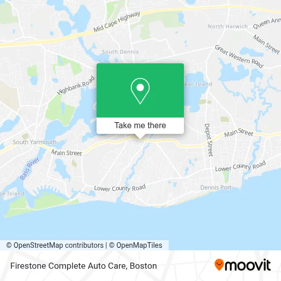 Firestone Complete Auto Care map