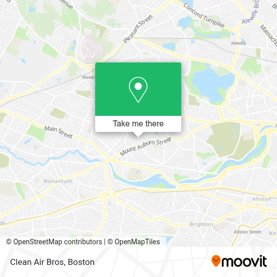 Clean Air Bros map
