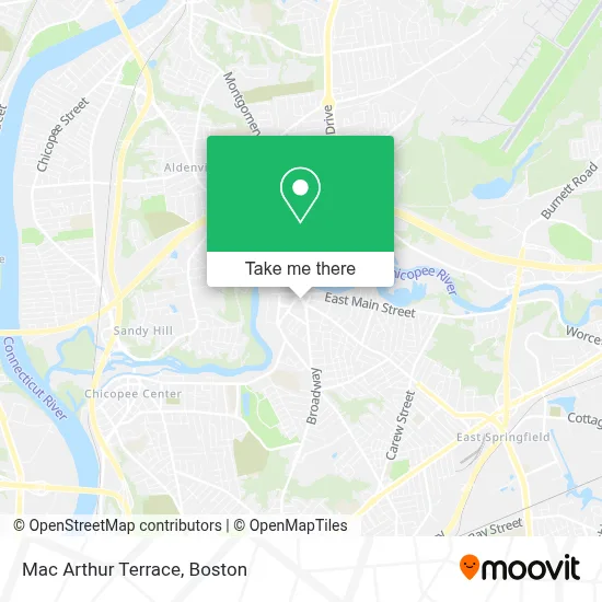 Mac Arthur Terrace map