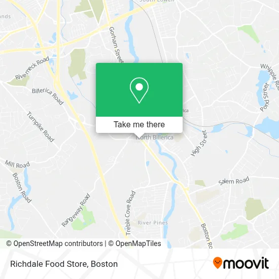 Richdale Food Store map