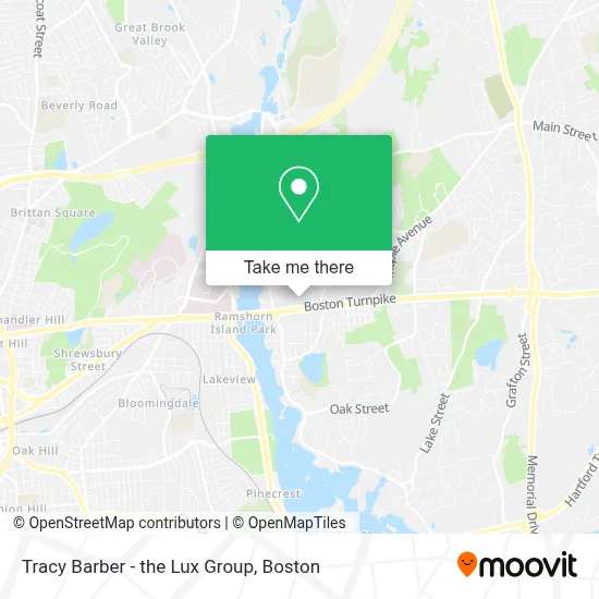 Tracy Barber - the Lux Group map