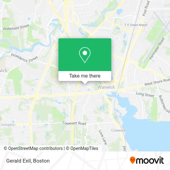 Gerald Exil map