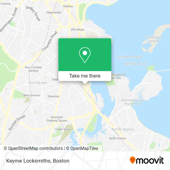 Keyme Locksmiths map