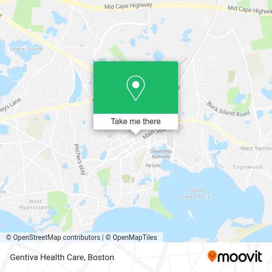 Gentiva Health Care map