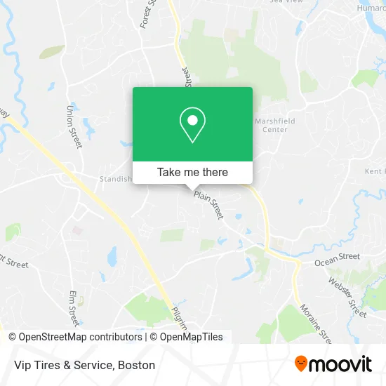 Vip Tires & Service map