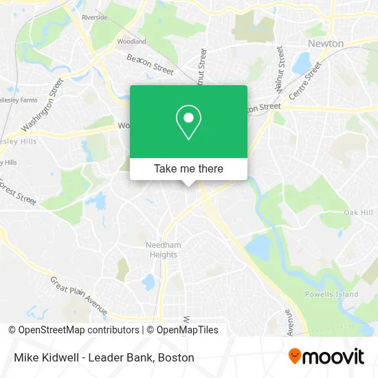 Mike Kidwell - Leader Bank map