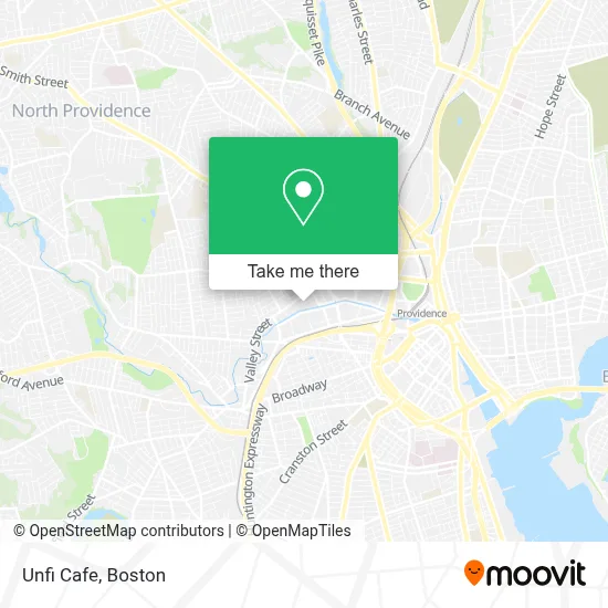 Unfi Cafe map