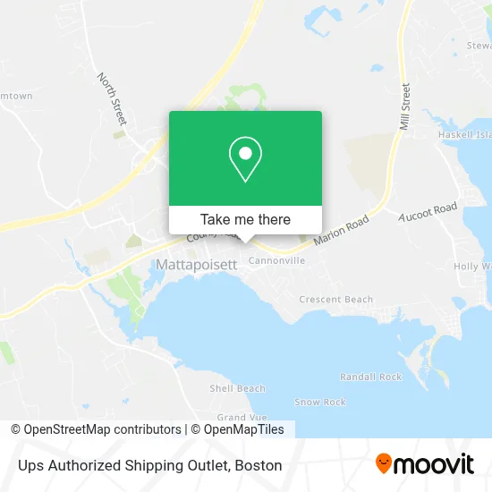 Ups Authorized Shipping Outlet map
