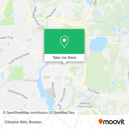 Citizens Atm map
