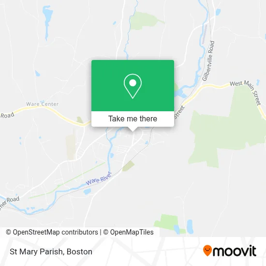 St Mary Parish map
