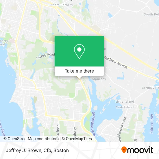 Jeffrey J. Brown, Cfp map