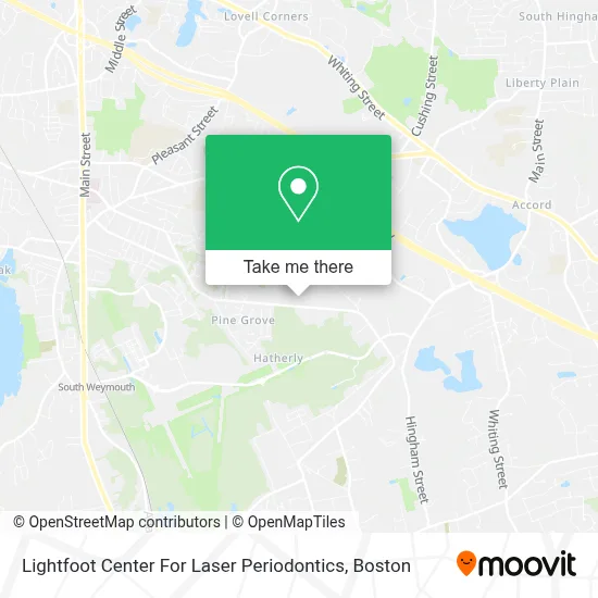 Lightfoot Center For Laser Periodontics map