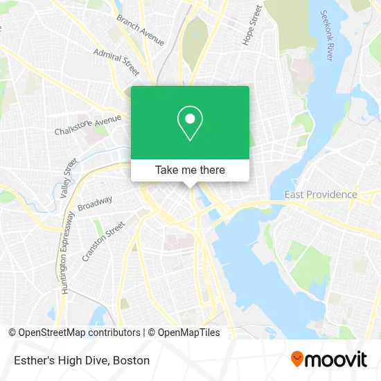 Esther's High Dive map