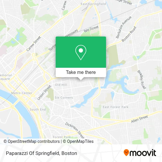 Paparazzi Of Springfield map