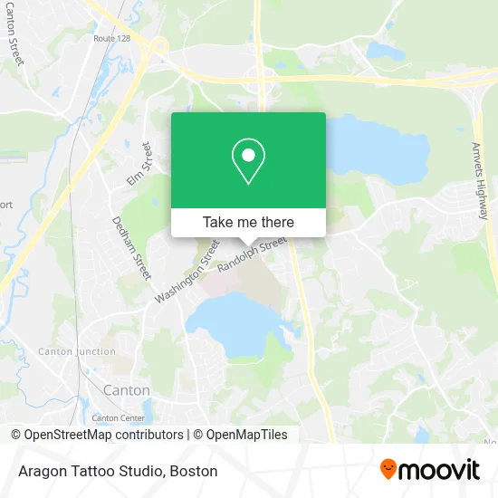 Aragon Tattoo Studio map