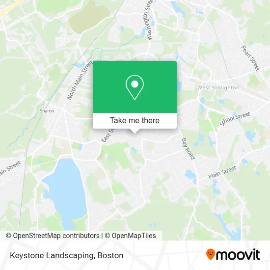 Keystone Landscaping map