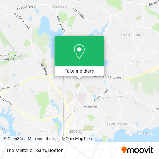 The Militello Team map