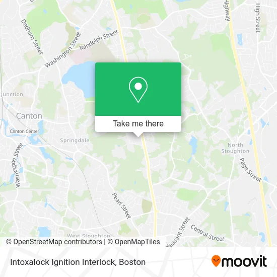 Intoxalock Ignition Interlock map