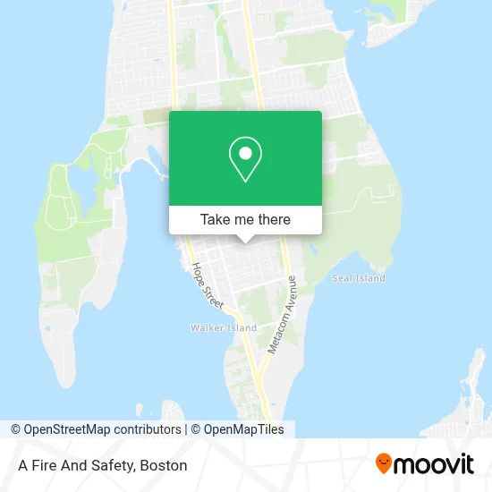 A Fire And Safety map