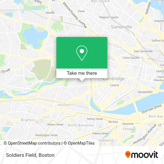 Soldiers Field map