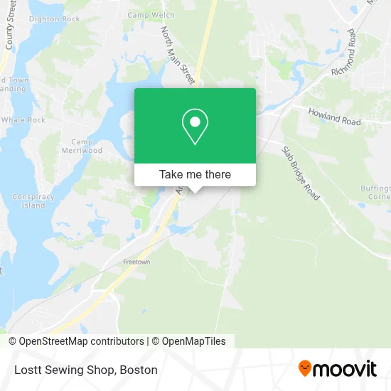 Lostt Sewing Shop map