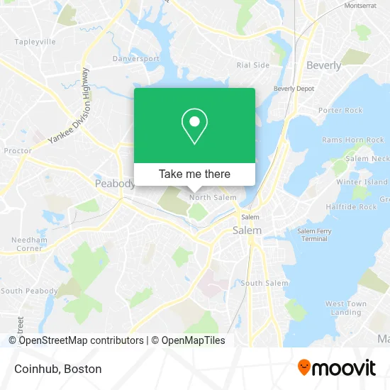Coinhub map