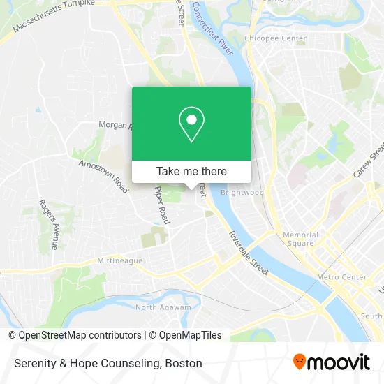 Serenity & Hope Counseling map