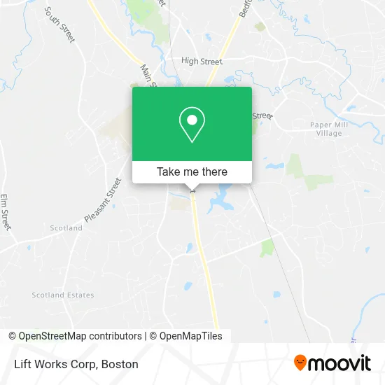 Lift Works Corp map