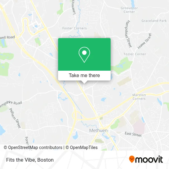 Fits the Vibe map